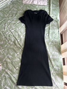 Zudio XS Ribbed Black Top