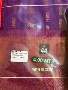 New Ethnic Pavadai Fabric/Saree with Blouse