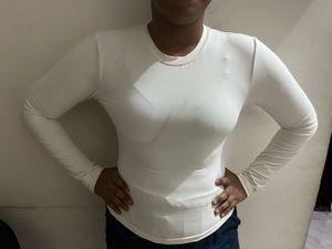 Bonkers Corner White Long Sleeve Top