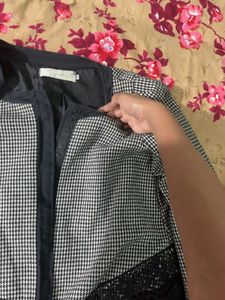 Houndstooth Lace Jacket