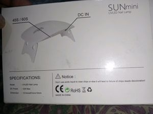UV Sun Lamp + Hand Drill