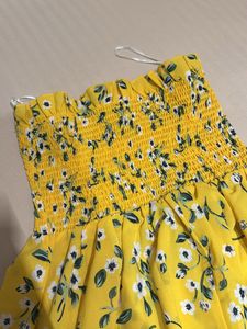 Floral Yellow dress