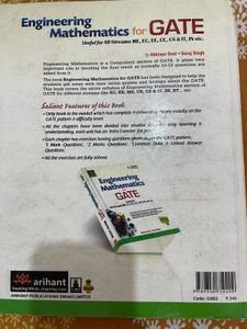 Engineering Mathematics for GATE