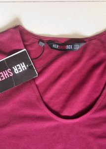 Maroon Dress