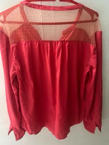 Only Pink Full Sleeves Top