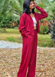 Red Co-ord Set
