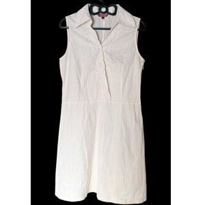 Some Body V-neck with embroidered Stylish Dress