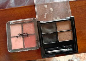 Combo Eyeshadow And Eyebrow Pallets