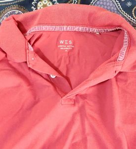 Men&#39;s Coral Polo Shirt