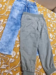 Set Of 2 Kids Bottomwear