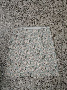 Floral Mini Skirt