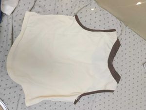 Cool printed crop top