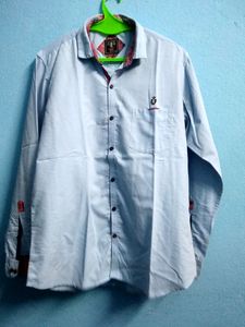 Mens Formal Light Blue Shirt