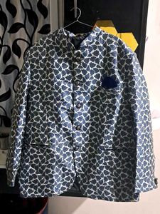 Patterned Party Blazer