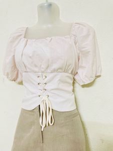 Y2k Vintage Pintresty Off Shoulder Top