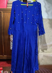 Blue Midi Dress