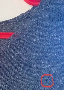 Chocol Raffine Loose Fit Dark Grey Sweater