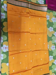 Green &amp; Yellow pathani Saree