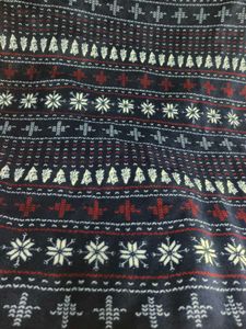 brand new Cozy Patterned Fleece winter dress