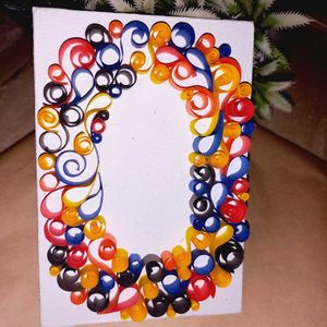 Qulling Crafted Art Piece