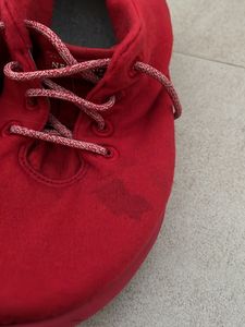 Neeman’s Red Wool sneakers