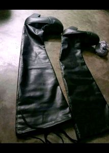 Leather Thigh High Boots