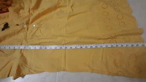 Tunic Short Top.over Jean&#39;s Yellow
