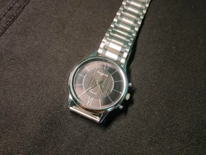 Lugano Silver Stainless Steel Watch