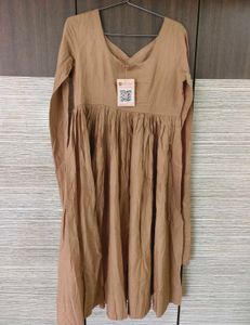Aachho Champagne Gota Mulmul Suit Set XL