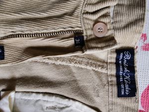 Men Corduroy Pant, 34&#34; Waist, 43&#34; Length,