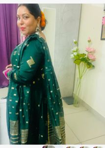 Emerald Green Anarkali Suit