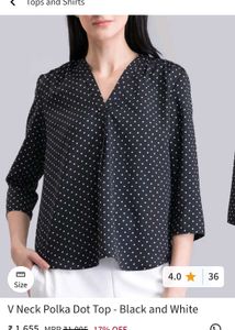 H&amp;M Shop Stock Clearance Black Shirt