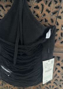 Zara Limited Edition Knitted Halter Top