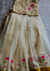 Hand-Painted Kerala Style Lehenga