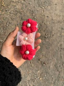 Floral Hair Claw Clip