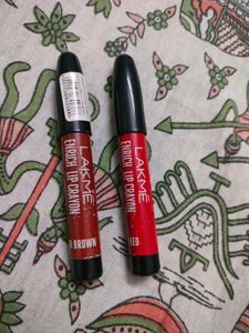 Lakme Enrich Lip Crayons (2 Shades)