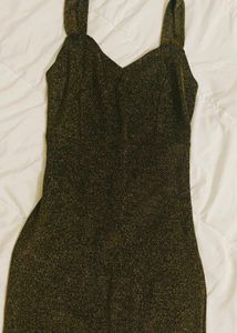 Sparkling Gold Bodycon Dress