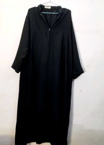 Black Straight Abhaya Abaya Burqa Burkha