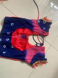 Bandhani Print Blouse
