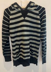 Striped Hoodie Sweater
