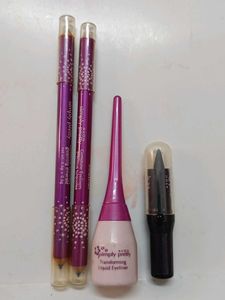 Avon 2pcs Dual Eyeliner,Liquid Eyeliner & Kajal