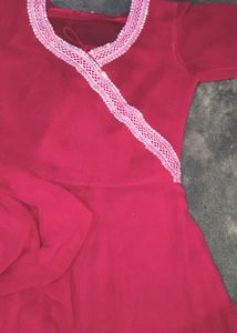 Anarkali Angrakha Pattern With Full Suit