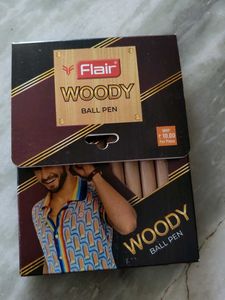 FLAIR WOODY BALL PENS