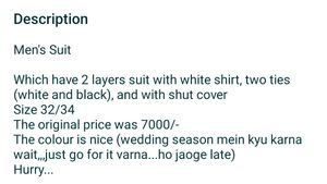 Men&#39;s Slim Fit Suit