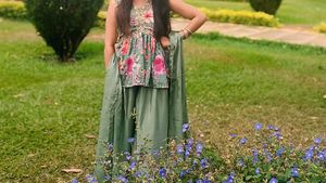 Sharara Dress