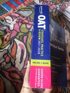 Kaplan OAT 2017-2018 Prep Book