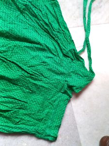Bright Green Long Skirt