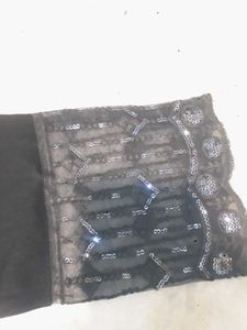 Black Sequin Detail pant