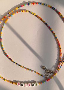 Custom Beaded Name Waist Chain
