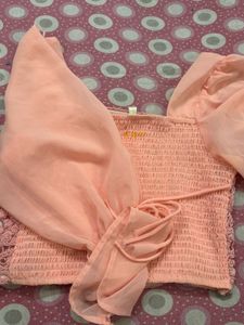 Textured Crop Top